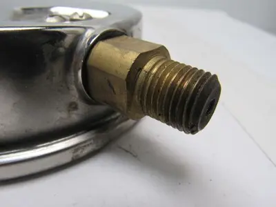 Weksler 4" Pressure Gauge 0-60psi Glycerin Filled Bottom mount 1/4"NPT