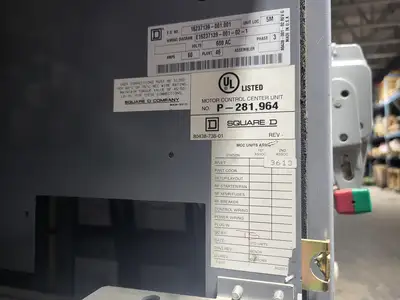 USED SQUARE D MODEL 6