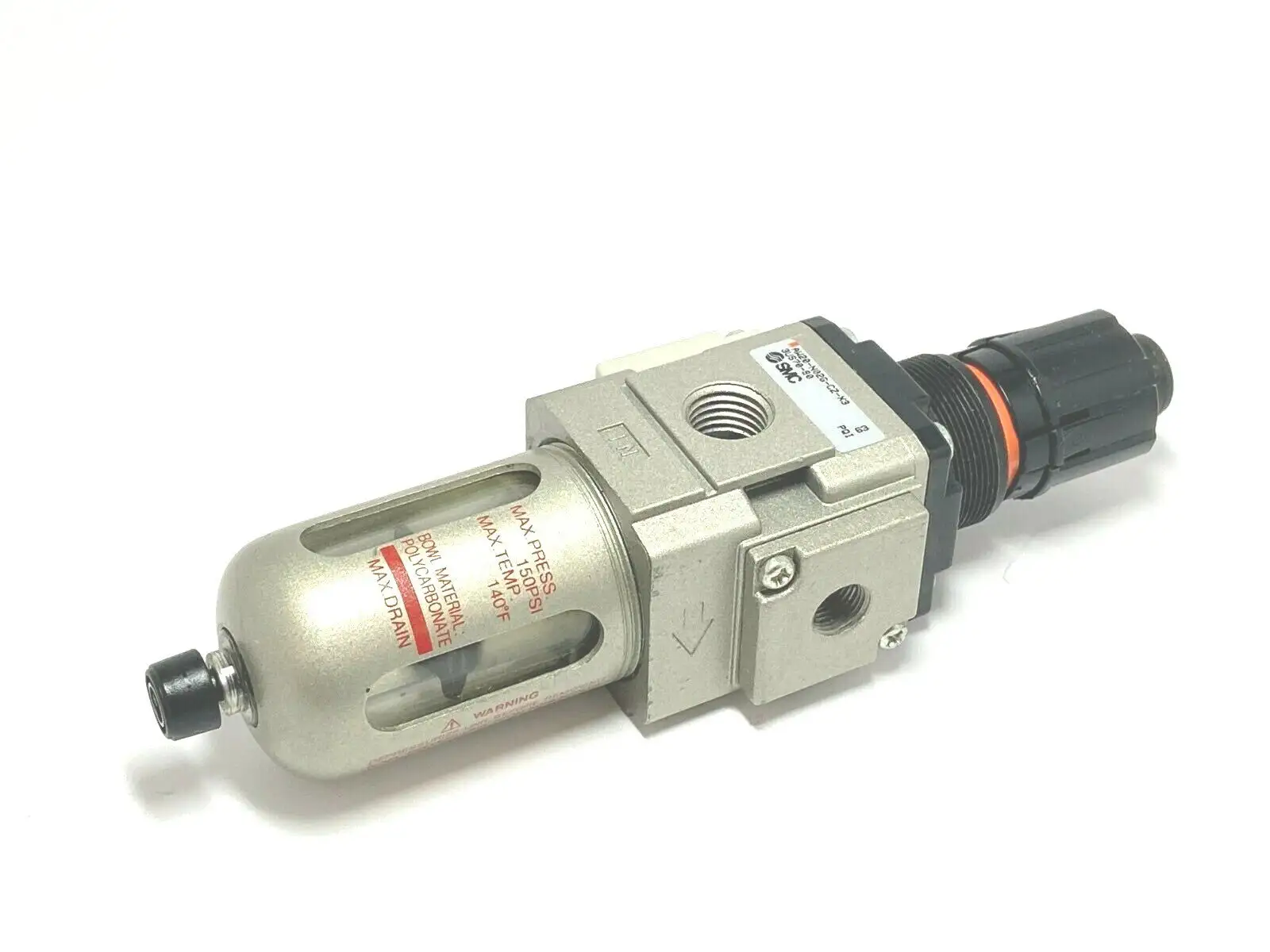 Used SMC AW20-N02G-CZ-X3-3US70-90 Air Pressure Regulators Michigan US | Maverick Industrial Sales #1394463