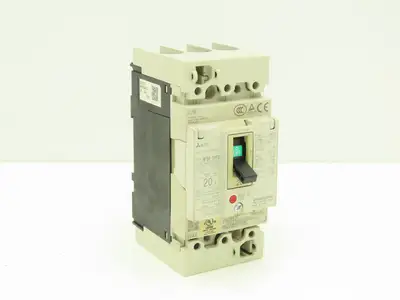 Mitsubishi NF50-SVFU320 Earth Leakage Circuit Breaker 3-Pole 20A 240VAC