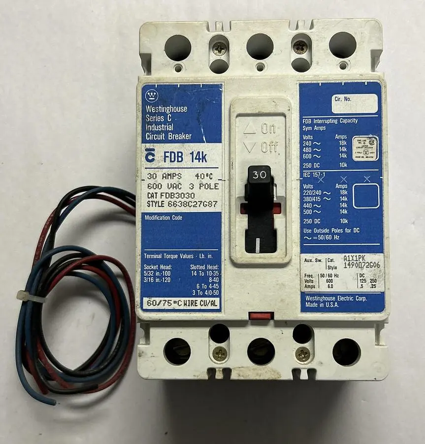 Used WESTINGHOUSE FDB3030 Miscellaneous Equipment (Electrical & Power) | Surplus Asset Holdings #1201816