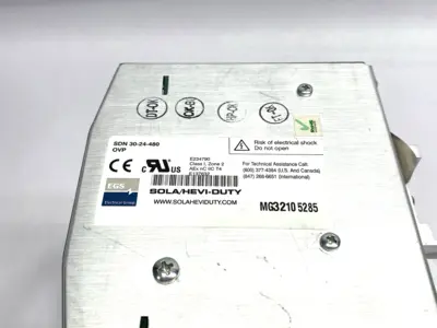 SDN 30-24-480 | Sola Hevi-Duty  Power Supply DIN Rail Mount - Used