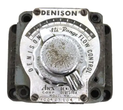 USED DENISON FC0423104 FLOW CONTROL VALVE