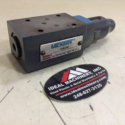 Used VICKERS CVGC 3 W 125 10 Valves/Fittings Michigan US | Ideal Machinery #590671