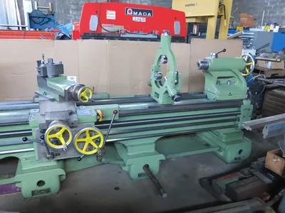 USED MEUSER M4L-160 HOLLOW SPINDLE LATHE