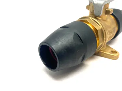 USED AIRTEC BALL VALVE 3/4" 20MM AIR  PIPE TO 3/4" 20MM AIR PIPE