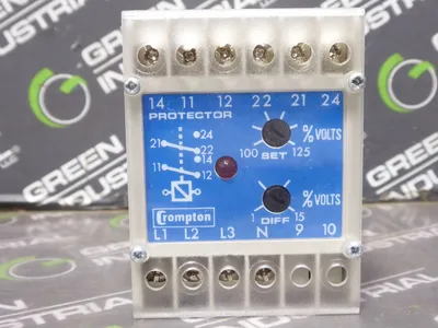 Crompton Instruments 252-PVPU Protector Trip Relay Used