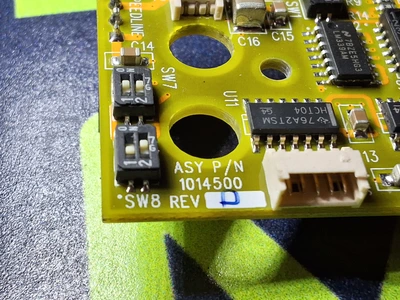 SPEEDLINE TECHNOLOGIES 1014500 CAMERA CONTROL PANEL CIRCUIT BOARD