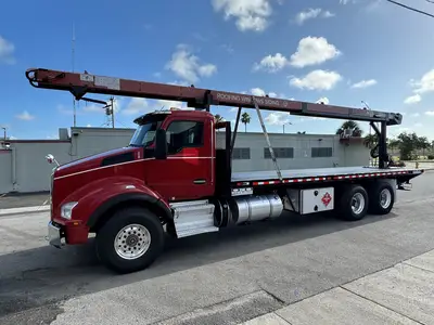 Used 2016 KENWORTH T880 Flatbed Trucks Florida US | Truck and Van Outlet #1509209