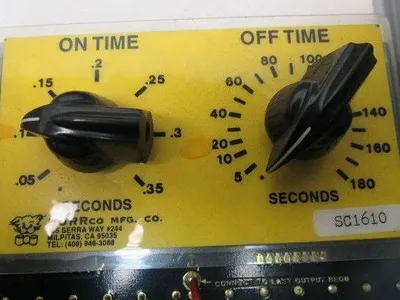 Purrco SC 1610 25 PSI Precision Pressure Monitor On/Off Timing Control