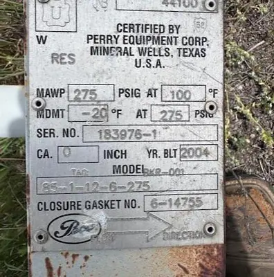 USED 2004 PECO/PERRY 85-1-12-6-275