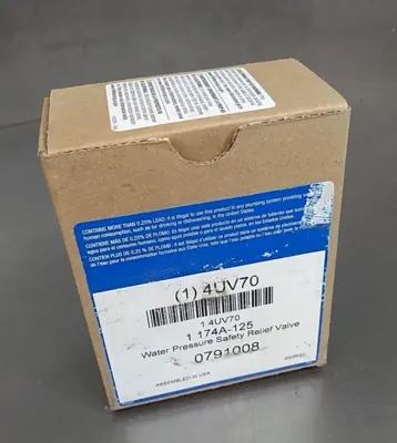 USED Watts 1174A-125 4UV70