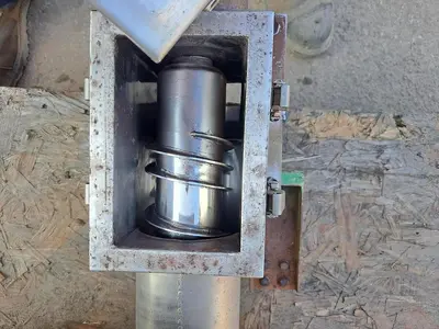 Feeder, Screw, 3" Diameter x 24" Long, Stainless Steel, 1 HP, (2) #5991636