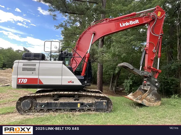 Used 2025 LINK-BELT 170 X4S Crawler Excavators Virginia US | Proxy Equipment #1388893