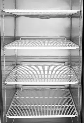 Single glass door display refrigerator