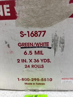 NEW Uline S-16877 GREEN/WHITE