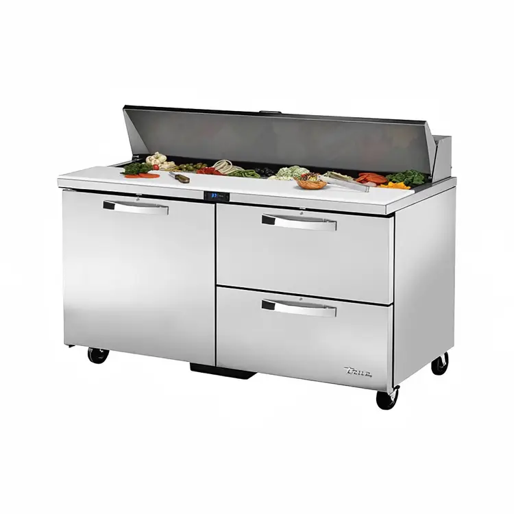 Used True TSSU-60-16D-2-HC-SPEC3 Food Prep Tables Illinois US | Falcon Restaurant Supply #1374131