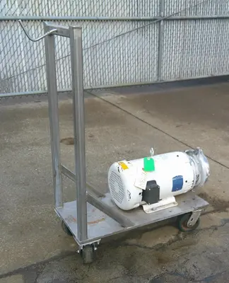 SPC9303  Pump 2.5x1.5x7 Waukesha centrifugal pump, 7.5 hp, Stainless Steel