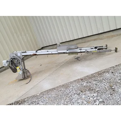 Used Smalley 11'-3" DG Vertical Bucket Lift Plastic Conveyor