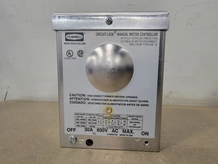 New | in-Stock HUBBELL HBL13R89D Switchgears British Columbia CA | Lenmark #367217