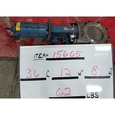 6" dia. Dezurik Knife Gate Valve