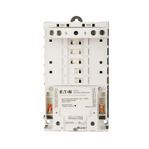 Eaton C30CNE40A0 C30CN Mechanically Held Lighting Contactor, 30 A, 1 NO, 4 NO [New]