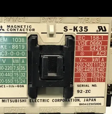 Used MITSUBISHI S-K35 PLC Contactors Michigan US | Ideal Machinery #1318648