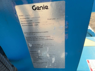 Used 2014 GENIE Z-40/23N RJ Scissor Lifters Michigan US | Miedema Asset Management Group #1568277
