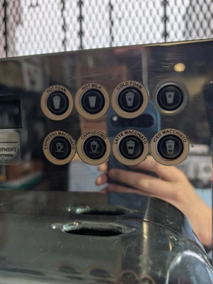 USED Nespresso coffee machine
