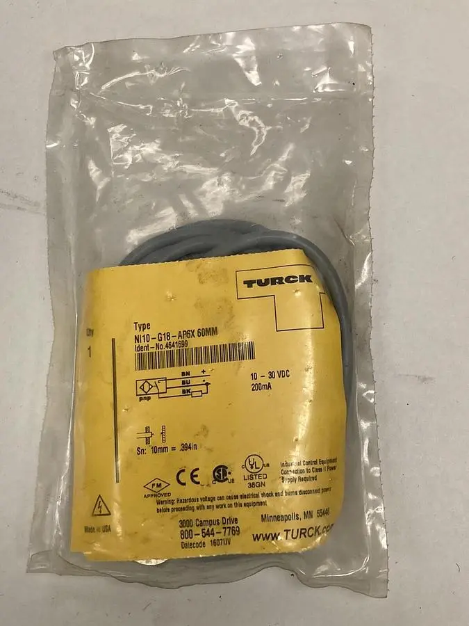 USED TURCK NI10-G18-AP6X