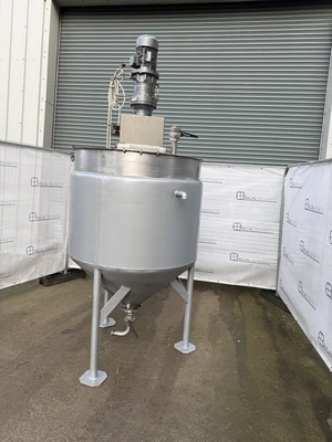600L S/S JKTD vertical Anchor paddle mixer