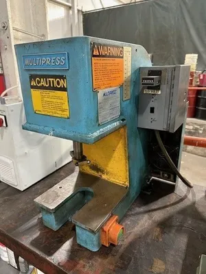 1987 MULTIPRESS WUA-1TR C Frame and Gap Frame Press | Kempler Machinery (2)
