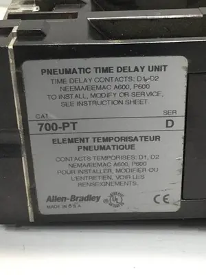 USED ALLEN BRADLEY 700DC-P200Z24