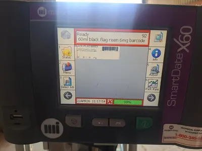 USED 2014 MARKEM-IMAJE SMARTDATE X60