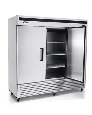 New | in-Stock Atosa New Atosa MBF8508GR Bottom Mount (3) Door Reach-In Refrigerator Refrigerators Illinois US | Falcon Restaurant Supply #1375499
