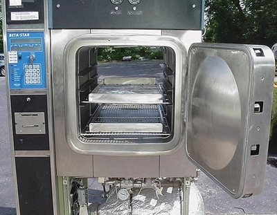 USED CASTLE DOUBLE DOOR STERLIZER AUTOCLAVE STERILIZER