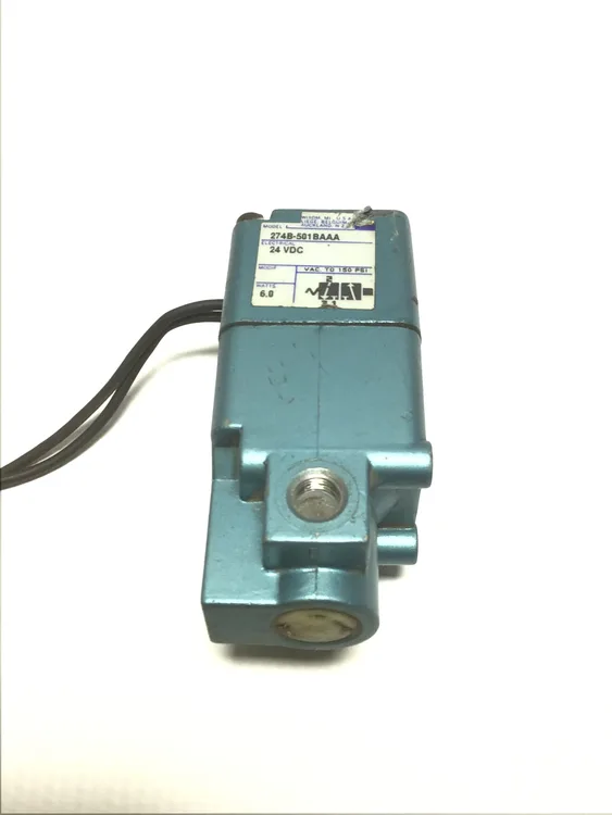 Used MAC VALVES 275B-501BAAA Solenoid Valves Pennsylvania US | Moses B Glick #989884
