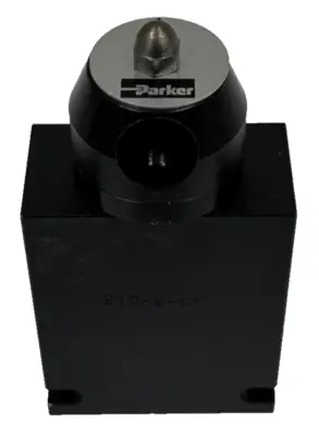 NEW PARKER DM104LN1-6T MANUAL ROTARY VALVE (NO HANDLE)