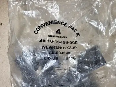 Wear Shoe Suspension Clip 16-16456-000 (Bag of 4)