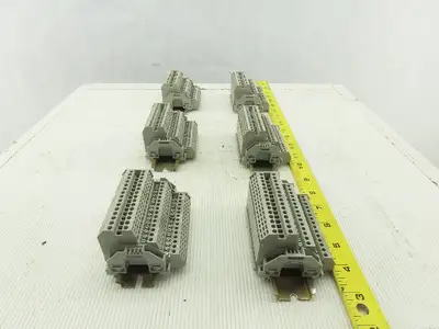 Allen Bradley 1492-WTS3 6 DIN Rail Sensor Terminal Block 500V Lot of 90