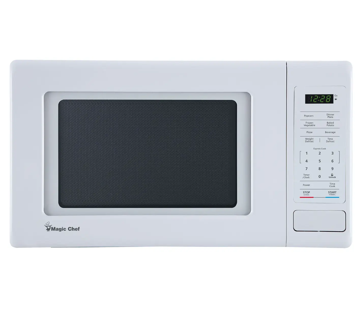 Magic Chef 0.9 CU. FT. 900 WATT COUNTERTOP COOKING IN WHITE