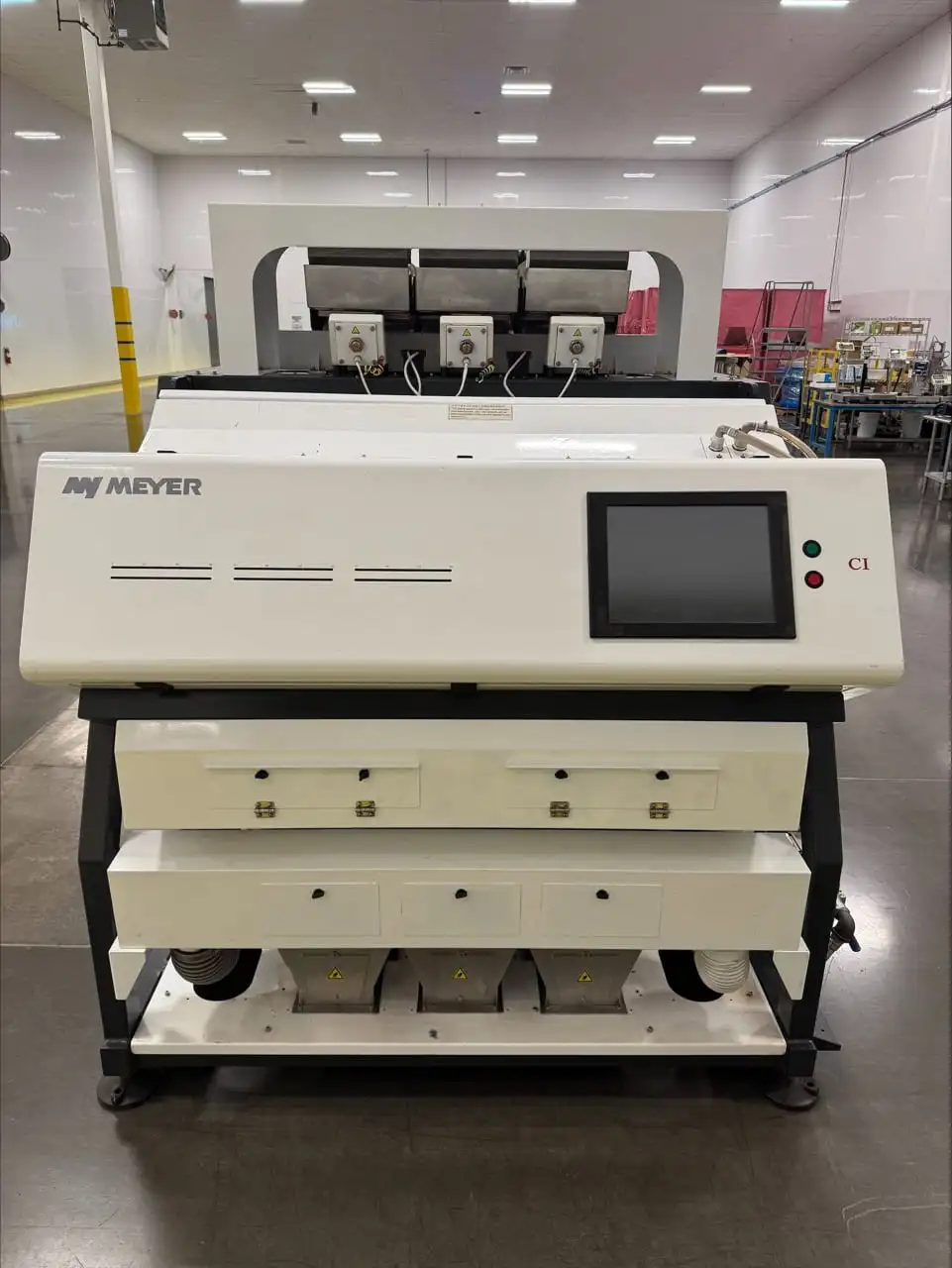 USED 2020 MEYER #CI3 OPTICAL COLOR SORTER