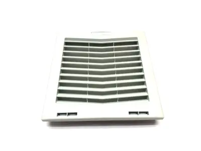 USED HOFFMAN NVENT HG FILTER FAN EXHAUST GRILLE IP54 LIGHT GRAY