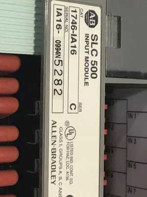 USED ALLEN BRADLEY 1746-IA16 SER C
