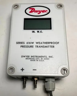 USED Dwyer 616WL-12-LCD