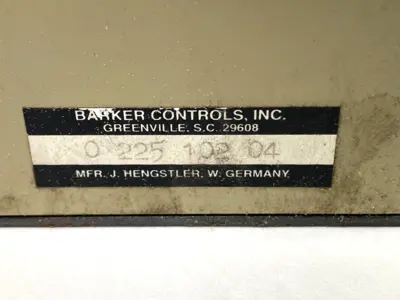 USED BARKER CONTROLS PNEUMATIC COUNTER