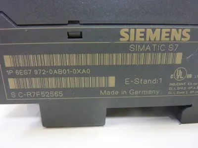 USED SIEMENS 6ES7 972-0AB01-0XA0
