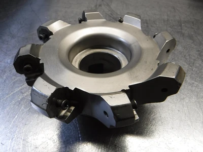 Iscar 5" Indexable Facemill 1.50" Arbor F45NM D5.0-8-1.50-R08 (LOC2195)
