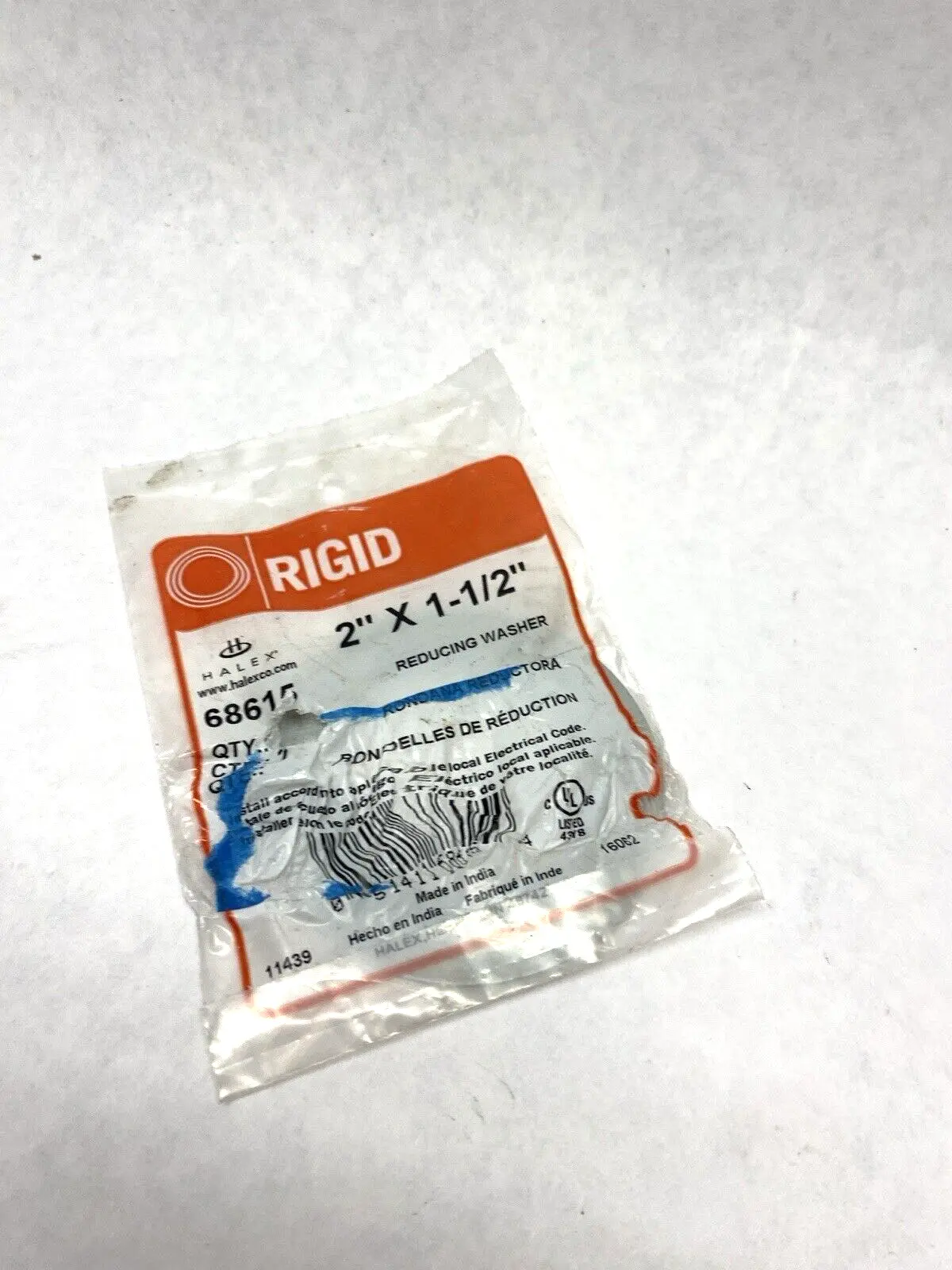 68615 | Halex Rigid  2" x 1-1/2" Reducing Washer 0514114 - New Other