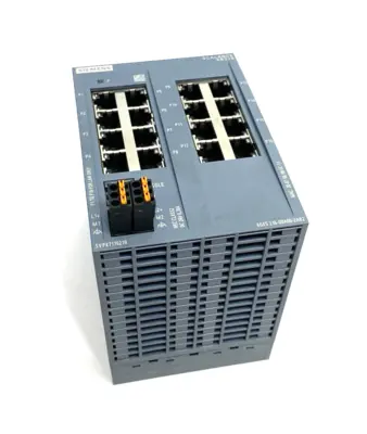 USED SIEMENS SCALANCE XB216 MANAGED LAYER 2 IE SWITCH, 16X 10/100